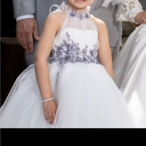 Girls custom made dress